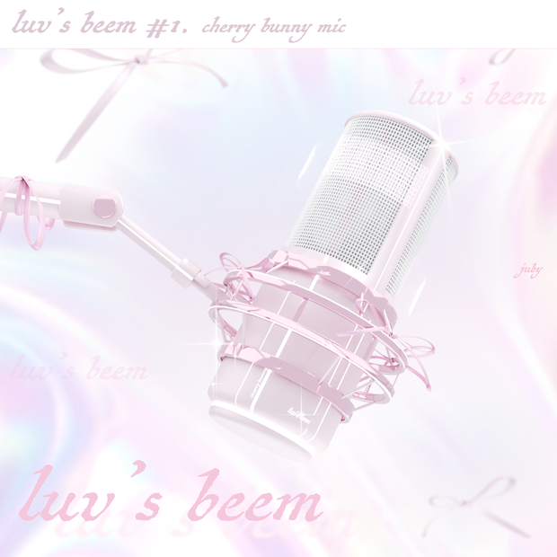 luv's beem #1 cherry bunny mic {Vtuber}