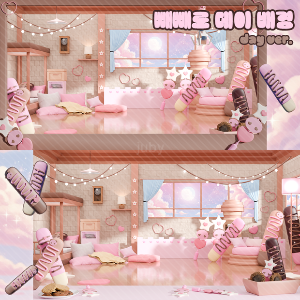 ෆ{빼빼로 데이 룸}ෆopenෆ