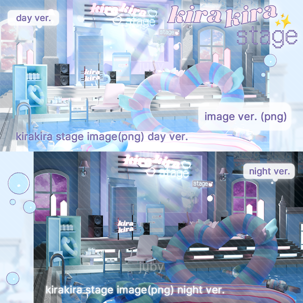 !!{image}{png}!!♡̷̷̷ kirakira stage image ver. 🎤🩵♡̷̷̷