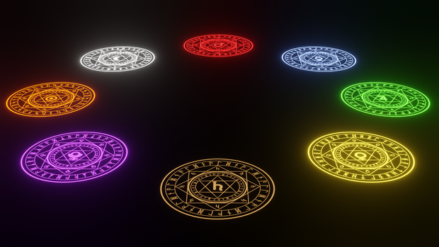 魔法陣(Magic Circle) 8種類