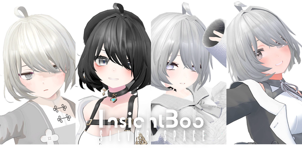 【VRC想定髪型】「Insight Bob」インサイト・ボブ