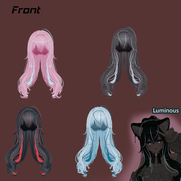 【♥ Lowell_Hair ♥】Mask、Main color2Texture