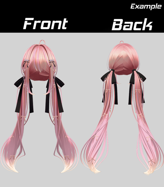 【Eri Hair】Mask、Main color2Texture