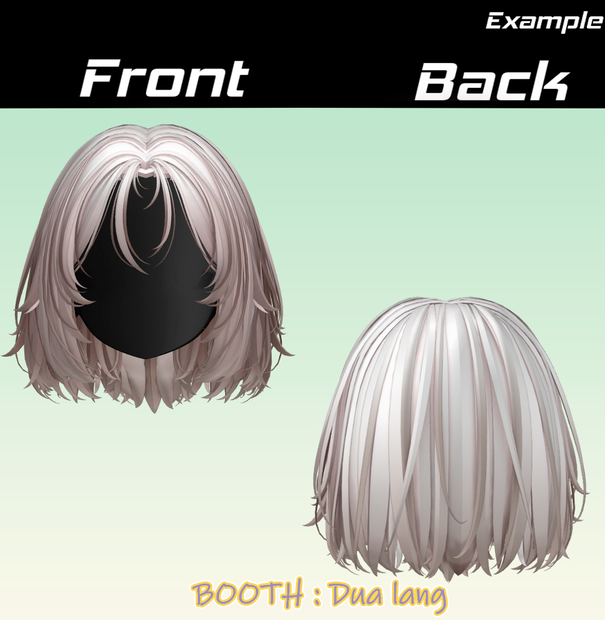 【mohumohu bob】Mask、Main color2Texture