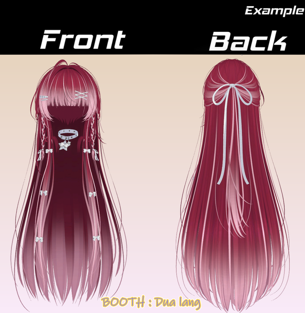 【Classic Long】Mask、Main color2Texture
