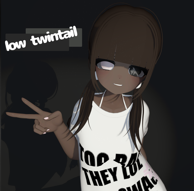 ‎♡ Low twintail ‎♡