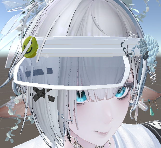 ゆるゆるサンバイザー