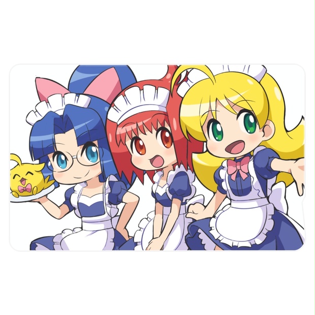 ICカードステッカー(3人娘）