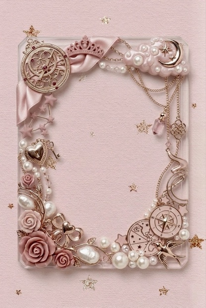 【Digital Asset】Magical Deco Frames - 6 Color Set / 魔法のデコフレーム 6色セット（透過PNG）