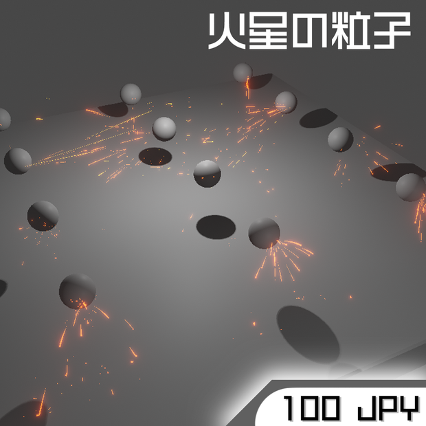 Fire Particle Unity3d 火星粒子