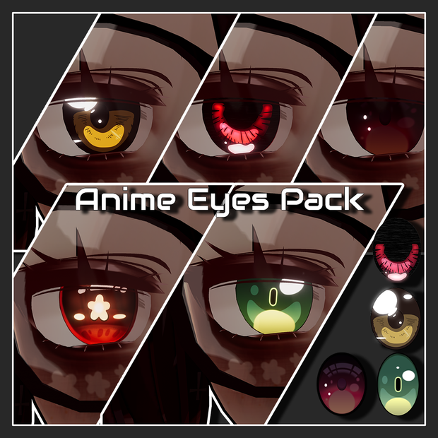 Anime Eyes Pack for [Manuka]