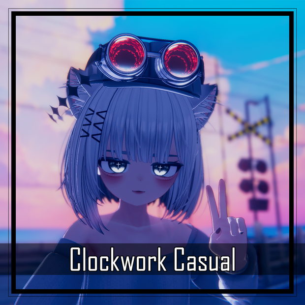 “クロックワーク・カジュアル”⚙️ | "Clockwork Casual" ⚙️