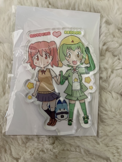 ケロロ軍曹 アクリルスタンド (夏美&ケロロ verけものフレンズ