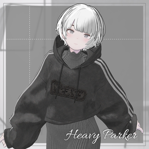 【MA対応】Heavy Hoodie | Heavy パーカー｜Lapwing / マリシア(Marycia)対応 VRC衣装
