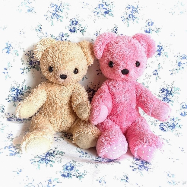 クタクタくまちゃん型紙レシピ ウェイトベアも作れます くまの散歩道 Booth