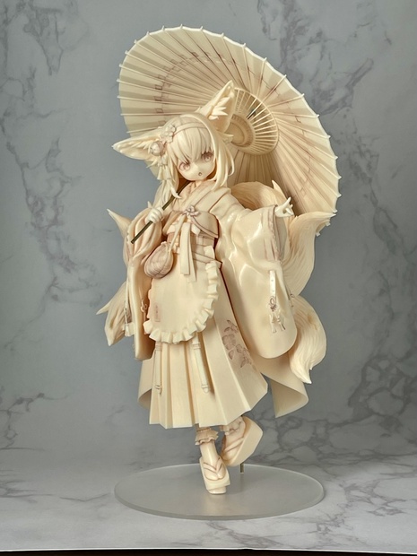 となモ8 アークナイツ　スズラン　雪晴　ガレージキット　新作 スズラン/雪晴（アークナイツ）ガレージキット完成しました。 原型: ま