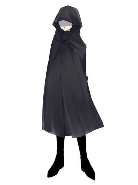 黒いマントの男 わぷたのおみせ Booth