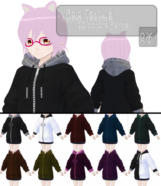 10 colors Parker