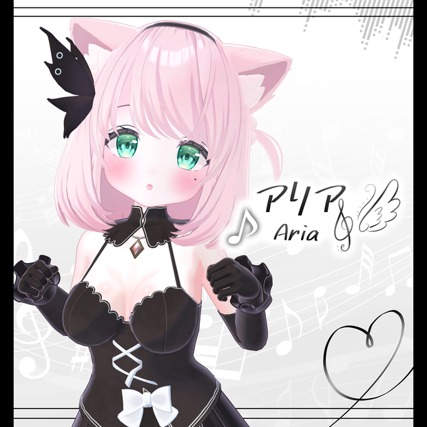 オリジナル3Dモデル『アリア』