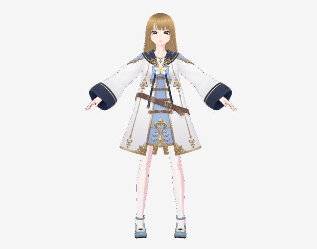 オリジナル3Dモデル「Kokoro」
