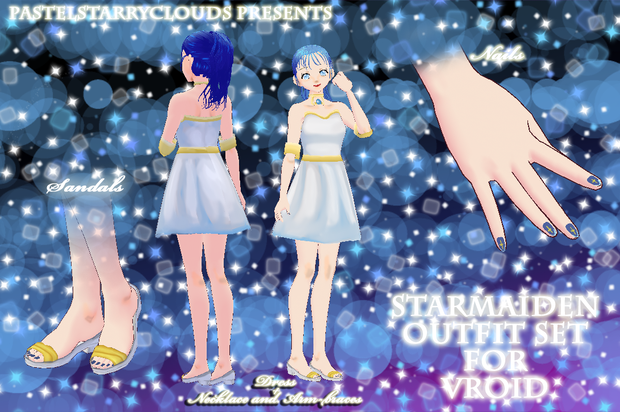 Star Maiden Outfit Set for VRoid