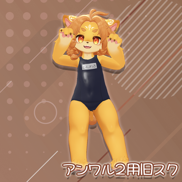 スクール水着（旧式）【アンワル君２用】