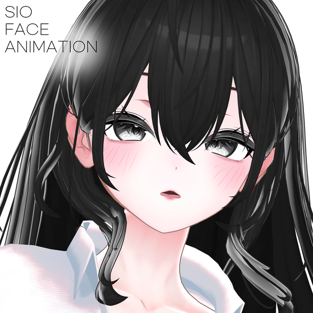 SIO [しお] 🖤 Dark Face Animation Sets