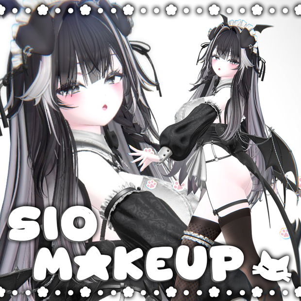 SIO [しお] ♣️ Lovely Makeup&Face Animation