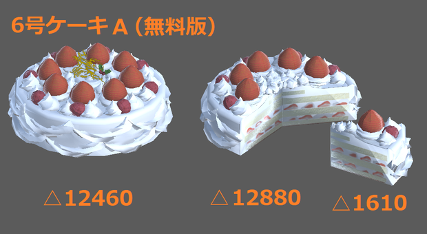 ショートケーキ【無料有】