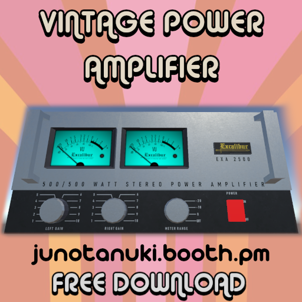 Vintage Power Amplifier