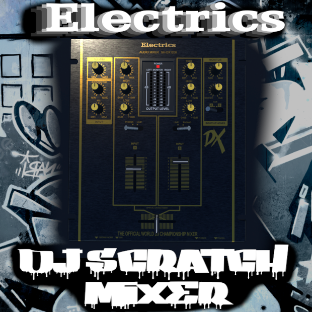 Electrics SH-DX1200 Scratch DJ Mixer