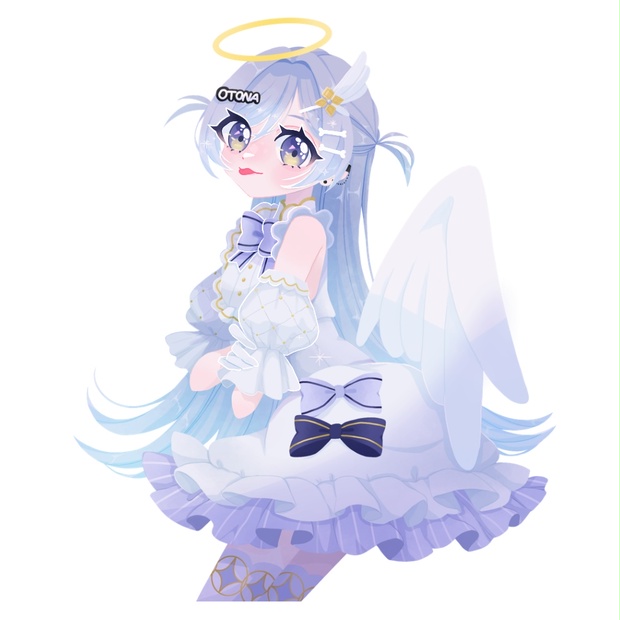 アクリルスタンド 夜乃くろむ 天使 - memimemimemimo - BOOTH