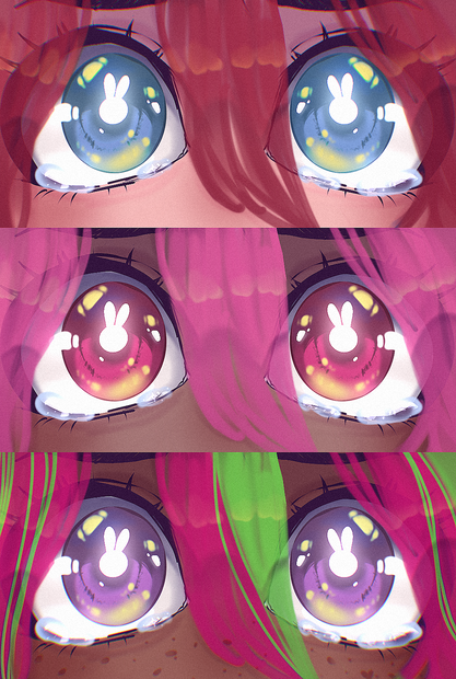 Crybaby Eyes [VROID, VRCHAT]
