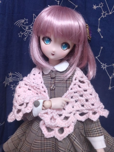 BJD-003 デニムカラーのジャンパースカート - おもちゃ