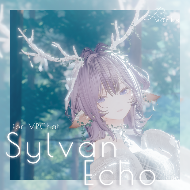 【動く】Sylvan Echo - 鹿モチーフアイテムセット【VRChat向け】
