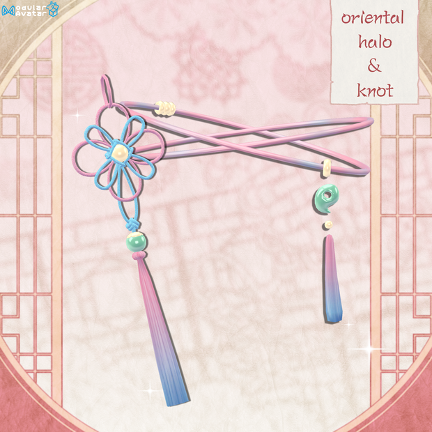 【4 Avatars】Oriental Halo&knot