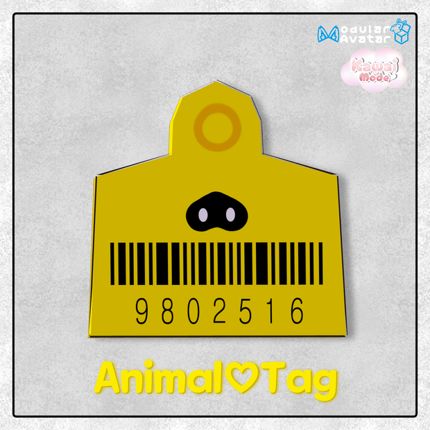 ~6/16【FREE!!】Animal♡Tag🏷️