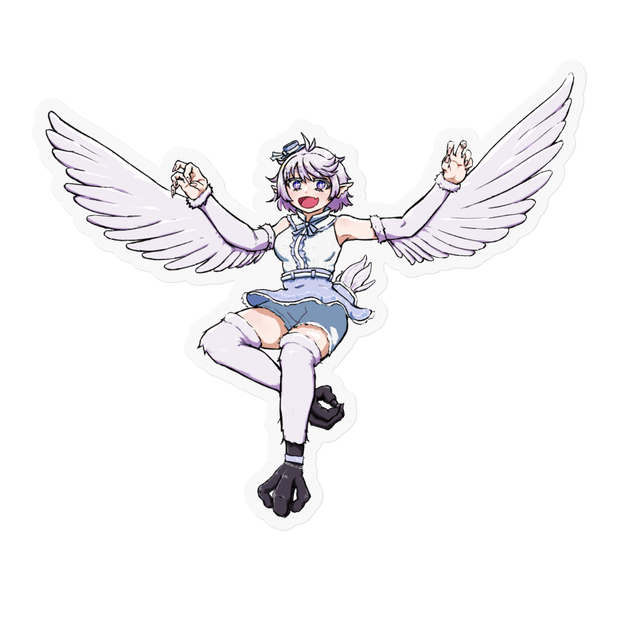 ココットちゃんわしづかみステッカー
