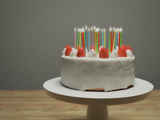 誕生日ケーキ