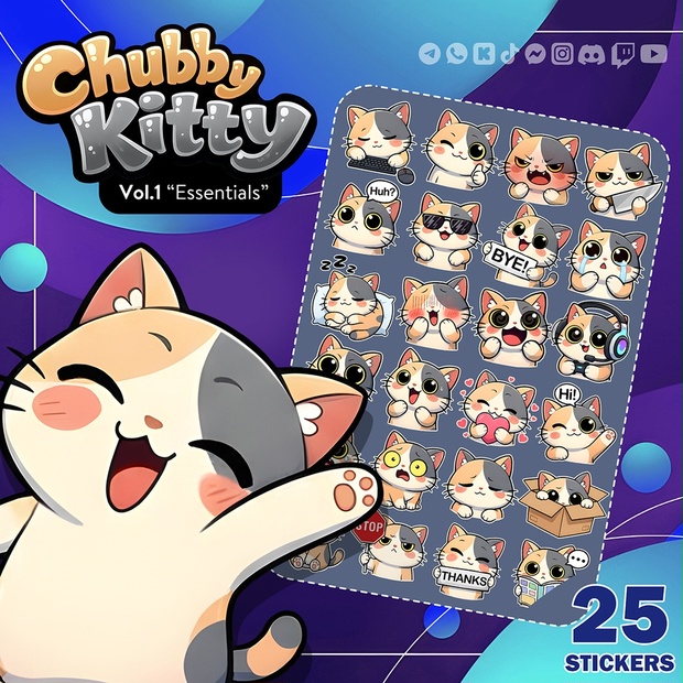 Chubby Kitty - BOOTH