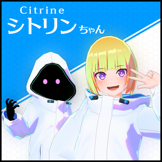 【オリジナル3Dモデル】シトリンちゃん