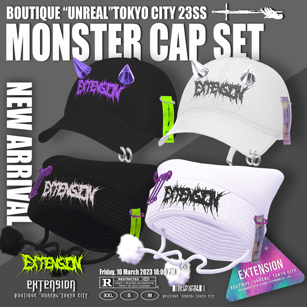 MONSTER CAP SET
