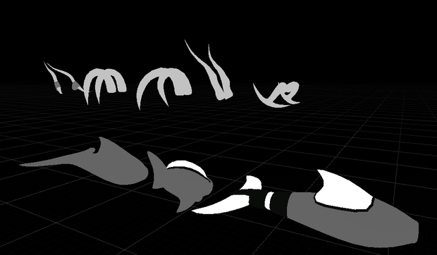 0/500 yen protogen horn and tail pack