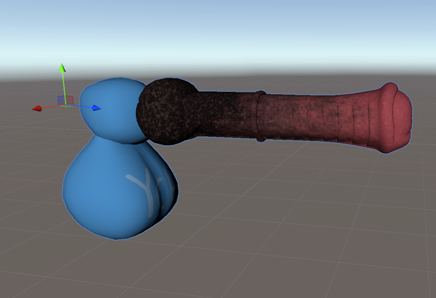 Horse Dragon hybrid Dick asset