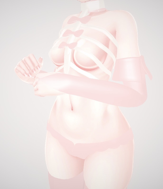 【♡Faded Angel♡】 Ribbon Corset