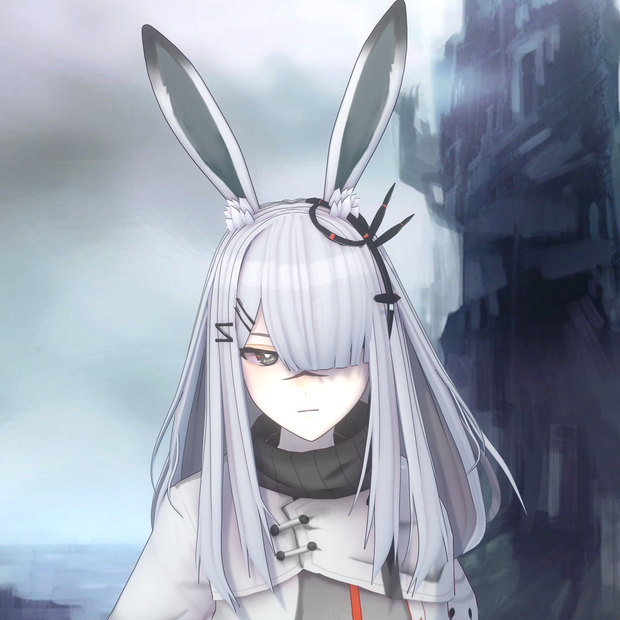[free VRM] Arknights / 明日方舟 /アークナイツ フロストノヴァ VRM