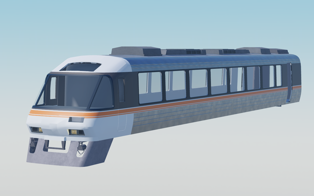 【Roblox用アセット】JR東海 キハ85系風 車体モデル（.rbxm）