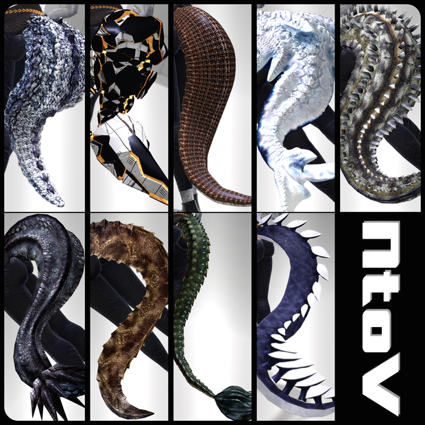 【DragonTailシリーズセット】DragonTail_NtoV【9種類】