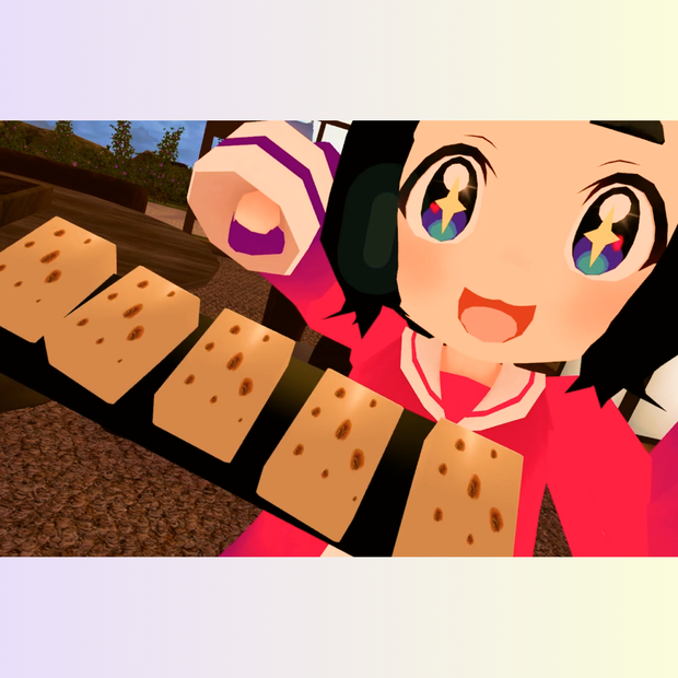 【VRChat PhysBones対応ギミック】  伸びるもちもち  かくもち