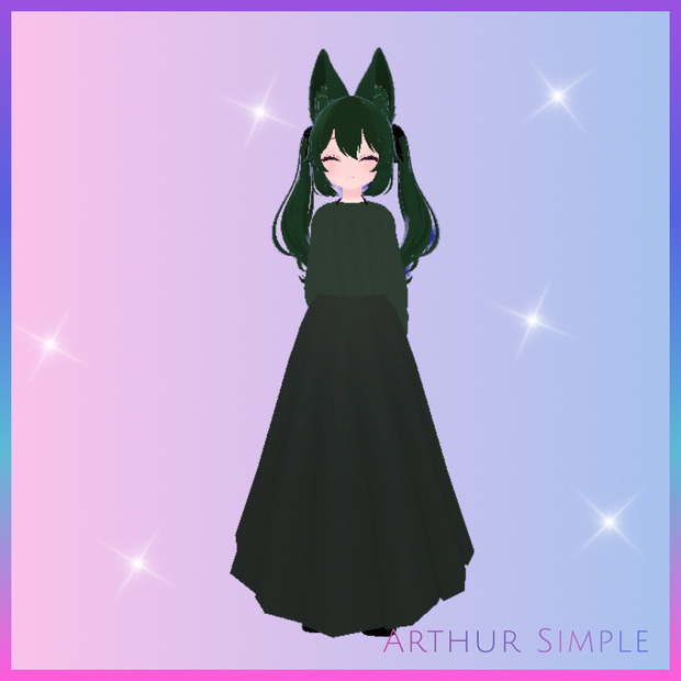 ✨【かりんちゃん用】シンプル ロングスカート 